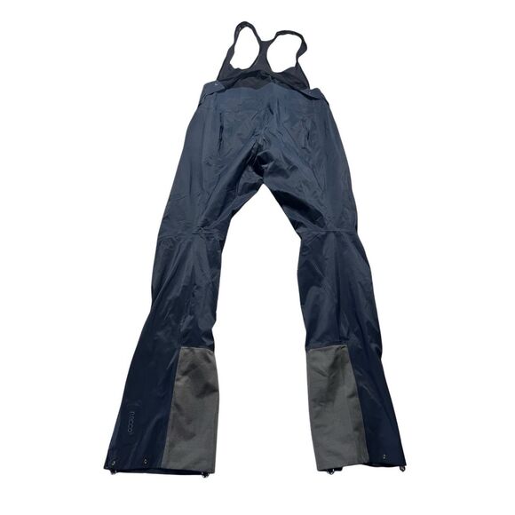 Patagonia Mens Smolder Blue Dual Aspect Waterproof Snow Ski Bibs Large - Picture 2 of 5